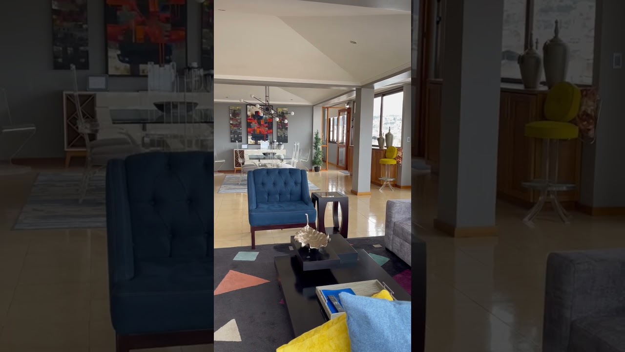 Gran Columbia Penthouse-Cuenca Living Room Tour