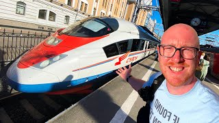 Russia's Bullet Train: SAPSAN First Class!
