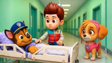 CHASE is SICK! Please Don’t Give Up! - Very Sad Story - Paw Patrol Ultimate Rescue - Rainbow 3