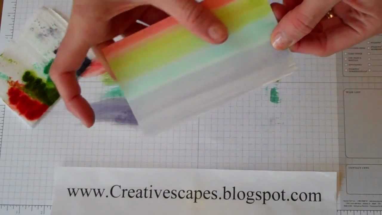 Stamping Basics 101 Baby Wipe Technique By Katy Zamer YouTube