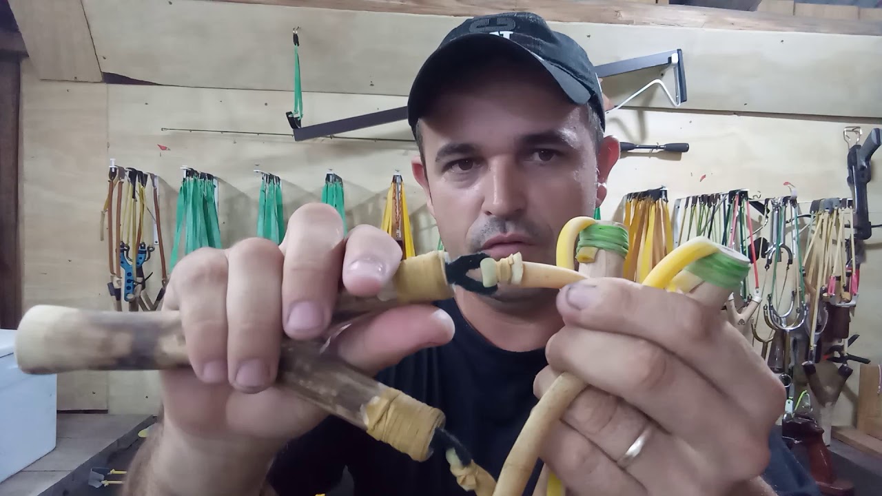 materiais para fazer o estilingue de precisão e (outras questões tambem).