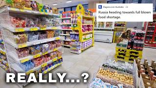 Russian TYPICAL Supermarket After 4 Years of Sanctions