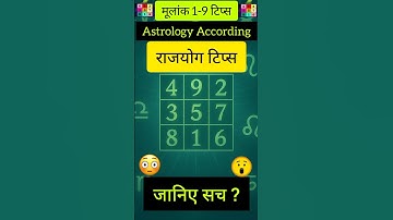 Astrology Tips For Rajyog 2025 #Astrology #numerology #tips
