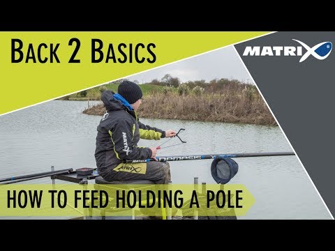 Coarse & Match Fishing TV *** How to feed holding a pole 