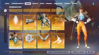 NUEVAS SKINS OVERWATCH *TRACER, D.VA, GENJI y MERCY* NUEVA TIENDA FORTNITE HOY 13/14 MAYO 2026!