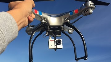 SYMA X8G 1080P HD CAMERA TEST FLIGHT