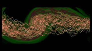 Techno Music with 3D Winamp Visualization (Track 2)