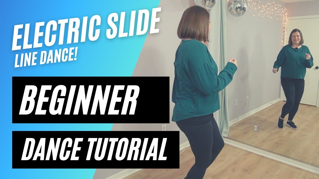 Learn the ELECTRIC SLIDE Line Dance BEGINNER DANCE TUTORIAL Easy Step by Step Back view