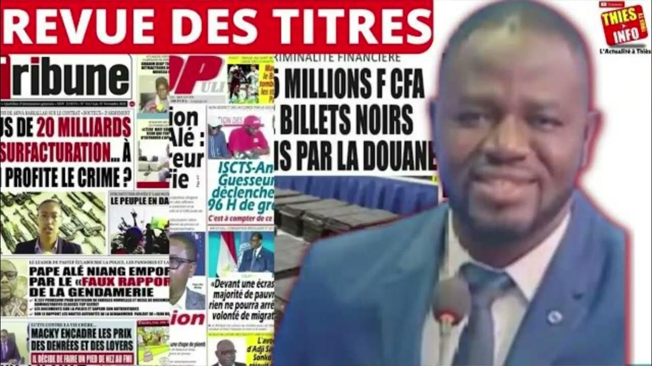 Revue Titres Zik FM du 26/04/2023 YouTube