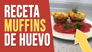 Receta de Muffins de Huevo Saludables y Bajos en Calorías