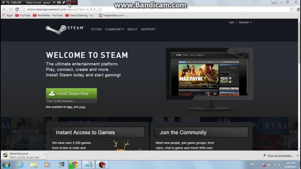 How to install steam in windows youtube