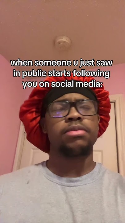 When someone you just saw follow you on social media - YouTube - You Just Saw A Video Ad That Shows