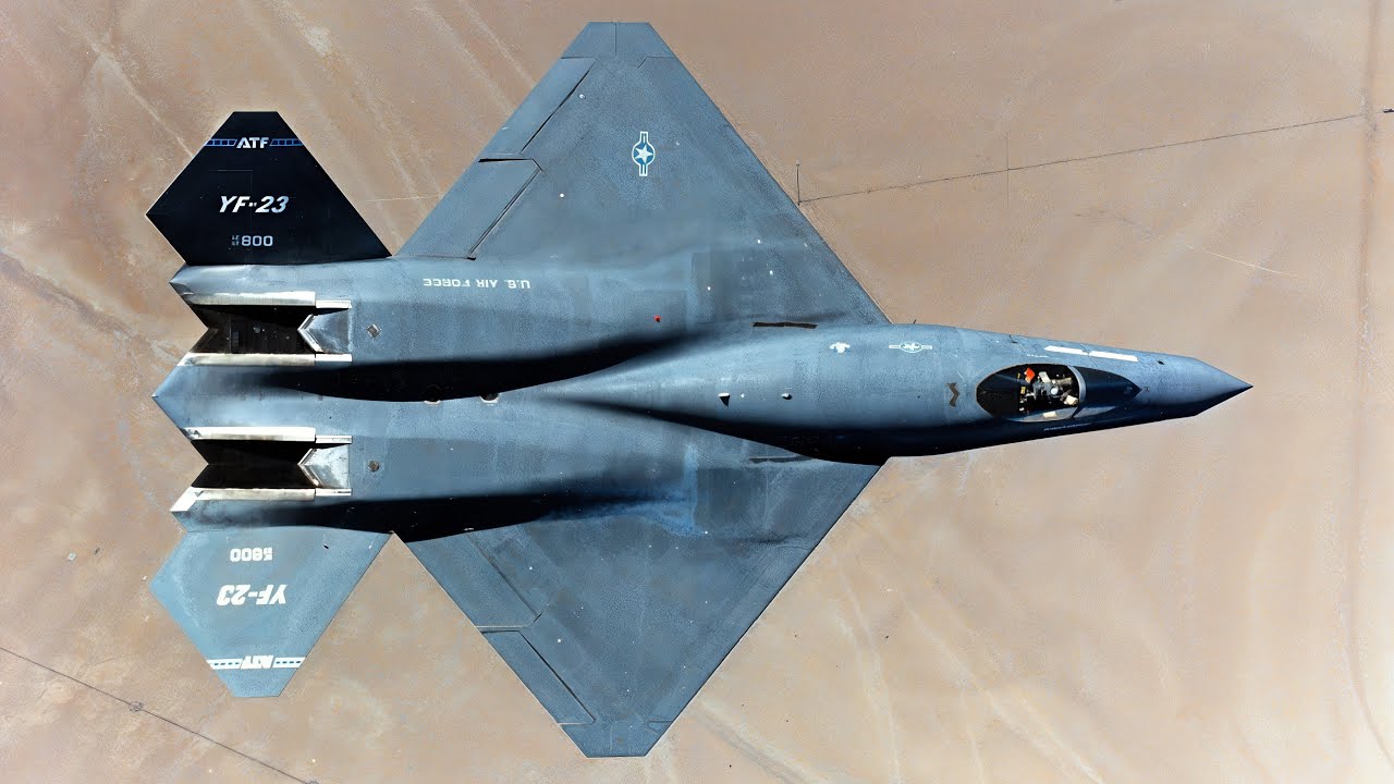 S14 1/144 YF-23 BLACK WIDOW Ⅱ PAV-2 GHOST FIGHTER: The YF-23 Black Widow II. The Stealth Fighter That