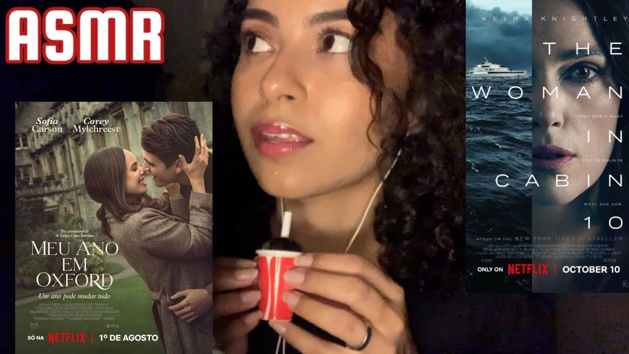 ASMR COMENTANDO FILMES- Meu ano em Oxford & A mulher da cabine 10.