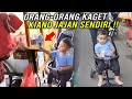 PERTAMA KALINYA KIANO JAJAN KELUAR RUMAH .. SEMUA ORANG MELONGO LIAT KIANO JAJAN SENDIRI ..