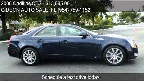 2008 Cadillac CTS 3.6L DI Sedan w/Navigation Package for sal