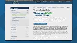 Thumbnail for New Thornton emergency alert system