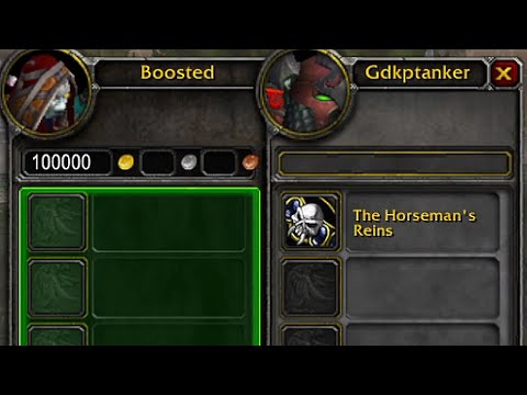 Level 70 Booster Buys The Horseman's Reins (halloween Special)