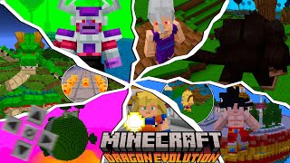 ATUALIZAÇÃO da ADDON DRAGON BALL EVOLUTION V.4 OFICIAL *COMO USAR COMANDOS E MAIS* PARA MINECRAFT PE