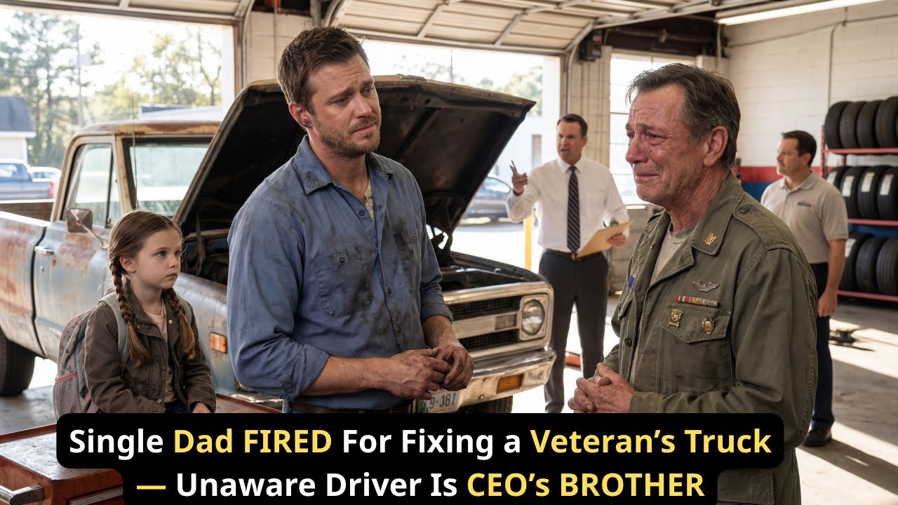 Single Dad FIRED For Fixing a Veteran’s Truck — Unaware Driver Is CEO’s BROTHER