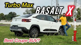 Creta’வுக்கு பதில் வாங்கலாமா? Citroën Basalt X complete Drive review by Autotrend Tamil