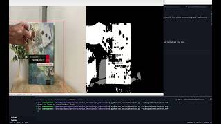Simple Motion Detection using Background Subtraction.