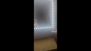 Riki Smart vanity mirror with lights and magnifying mirror!