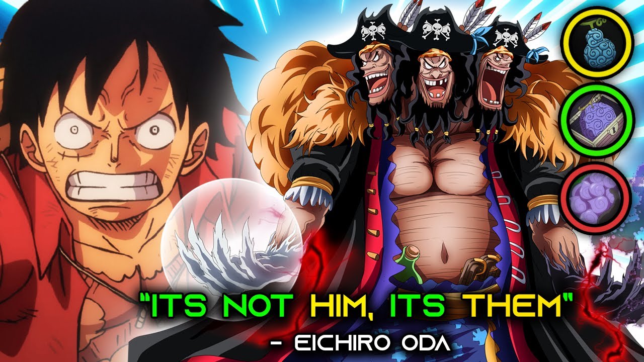 Theory: Blackbeard and His Twins. 3 Devil Fruits. Secret Revealed !! :  r/OnePiece