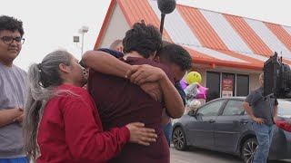 Family released from ICE custody welcomed back in McAllen