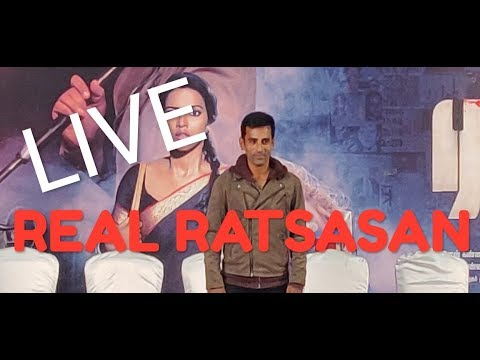 ? LIVE | Reveling the Real RATSASAN of ராட்சசன் | SARAVANAN