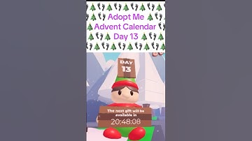 ADVENT CALENDAR DAY 13 in ADOPT ME! #adoptmeupdates #adoptme2024 #fyp #adoptmewinter #robloxroleplay