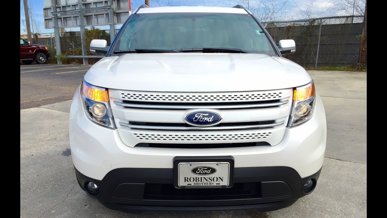 2015 Ford Explorer Limited Full Review Start Up Exhaust