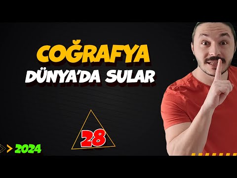 🌍Dünya'da Sular 🔴39 Günde TYT Coğrafya Kampı-28🟡10.sınıf coğrafya Kampı-10📌2024