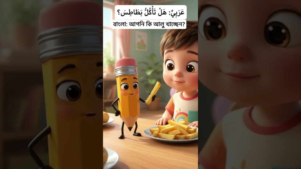 How to Talk About Food in Arabic! 🥔🥒 #shorts #learnarabic