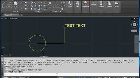 AutoLisp如何修改AutoCAD圖面文字內容?