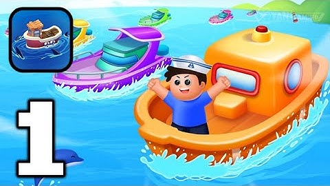 Anchor Boat: Stuck Dock ASMR - Gameplay Walkthrough Part 1 Tutorial The Boats (Android,iOS)