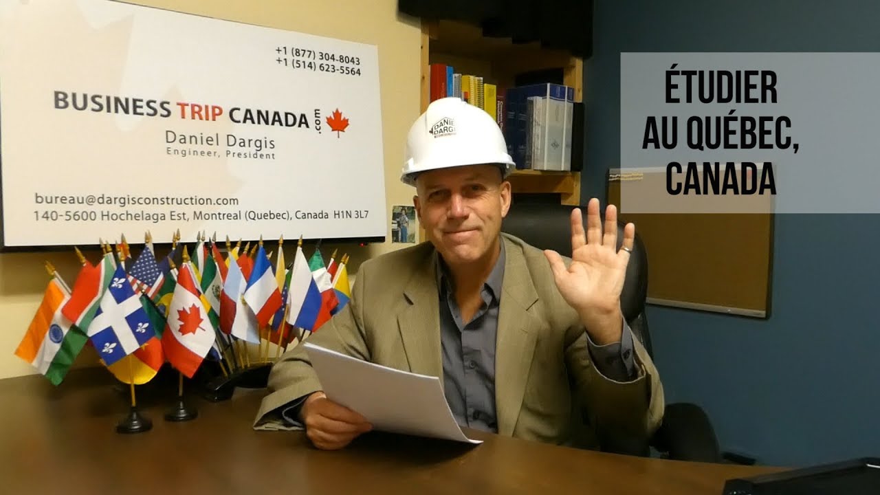2-Conseiller pour étudier en construction au Québec, Canada - Daniel ...