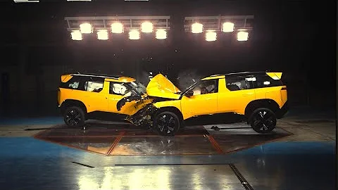 Sierra vs Sierra | India’s 1st car to car crash test | Tata Sierra