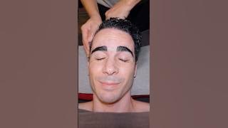 ASMR Luxury Full Body Scrub and Hot Oil Head Massage #shorts