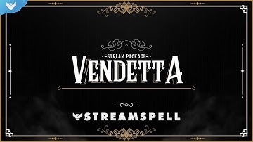 StreamSpell │Vendetta Stream Package │ Twitch Overlays for OBS Studio, Streamlabs