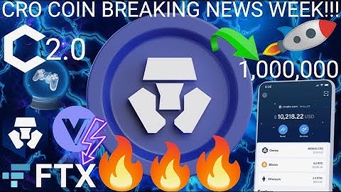 CRYPTO.COM JUST DID THIS!!! RECORD CRO COIN BURNS & MILESTONES!!! CRONOS 2.0 ROADMAP BREAKDOWN!