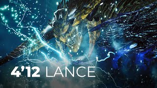 Mh Wilds Hunting Exercise 95 Tempered Rey Dau Lance Speedrun 412 Ps5 Pro