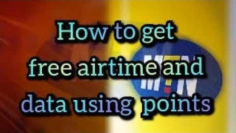 Use points to buy data and airtime on mtn. #shorts