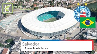Arena Fonte Nova Bahia Google Earth 2014