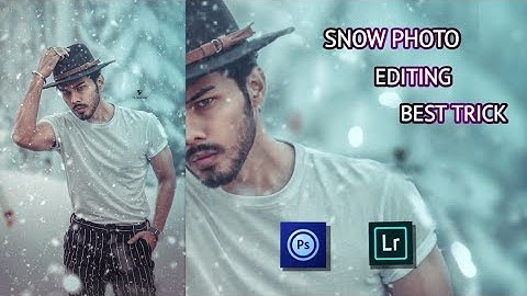 SNOW ❄ PHOTO EDITING TUTORIAL | FS CREATION | PS TOUCH & LIGHTROOM