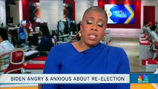NBC Reports "Biden Has Grown Angry And Anxious About His Re-Election Effort" Amid Bad Polls