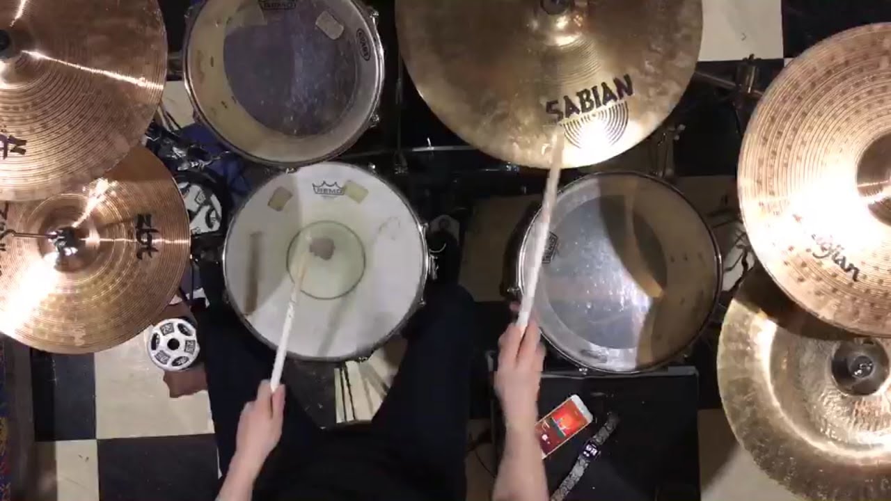 runaway - half alive (drum cover)