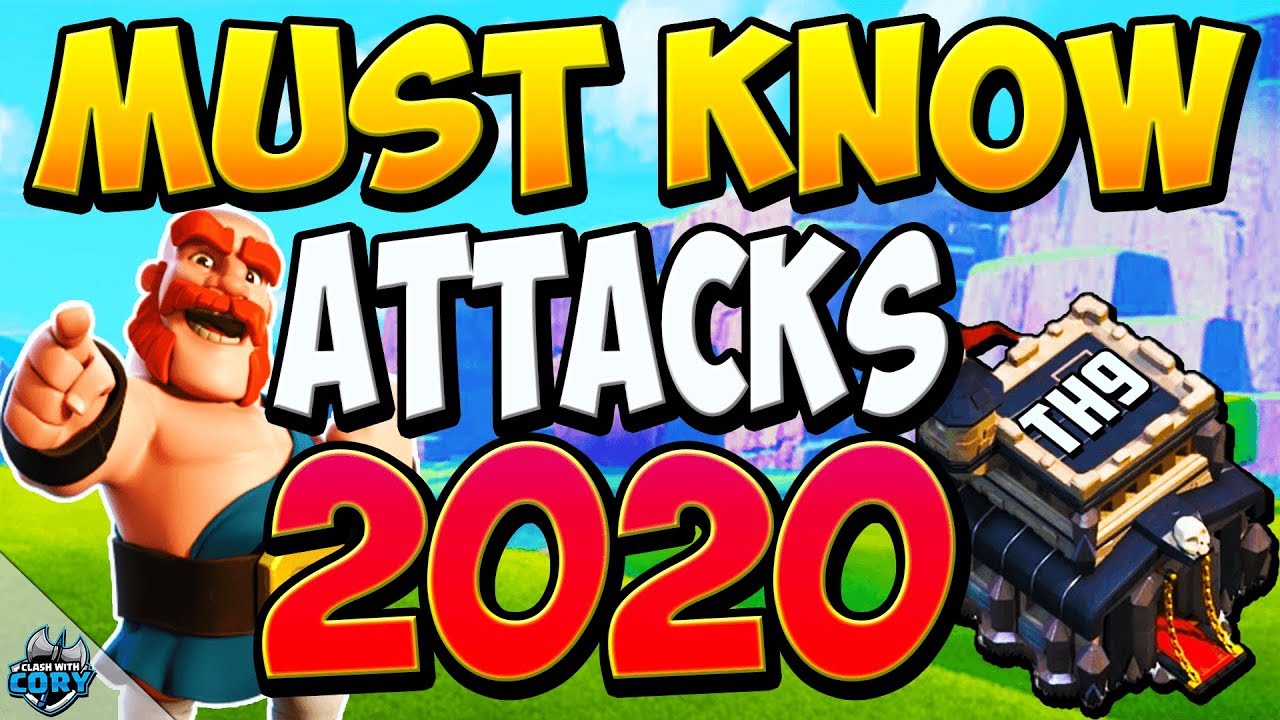 MUST KNOW TH9 ATTACK STRATEGIES in 2020! EVEN WITH LOW HEROES! Town Hall 9 3 Star War 2020