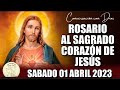 ROSARIO AL SAGRADO CORAZÓN DE HOY SABADO 01 ABRIL 2023 ((Sagrado Corazón de Jesús))