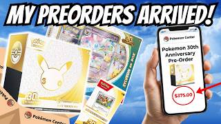 My Pokémon Center 30th Anniversary Preorders FINALLY Arrived!